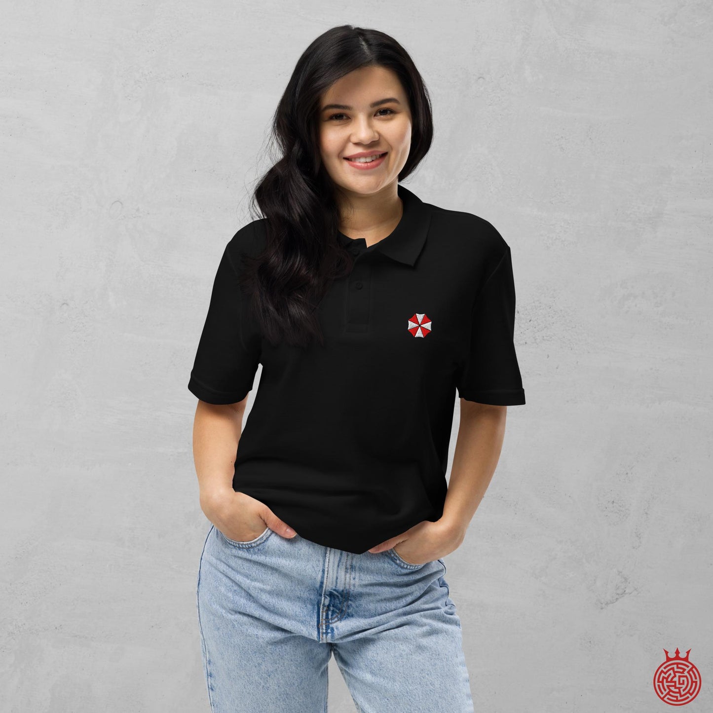 Umbrella - Unisex pique polo shirt