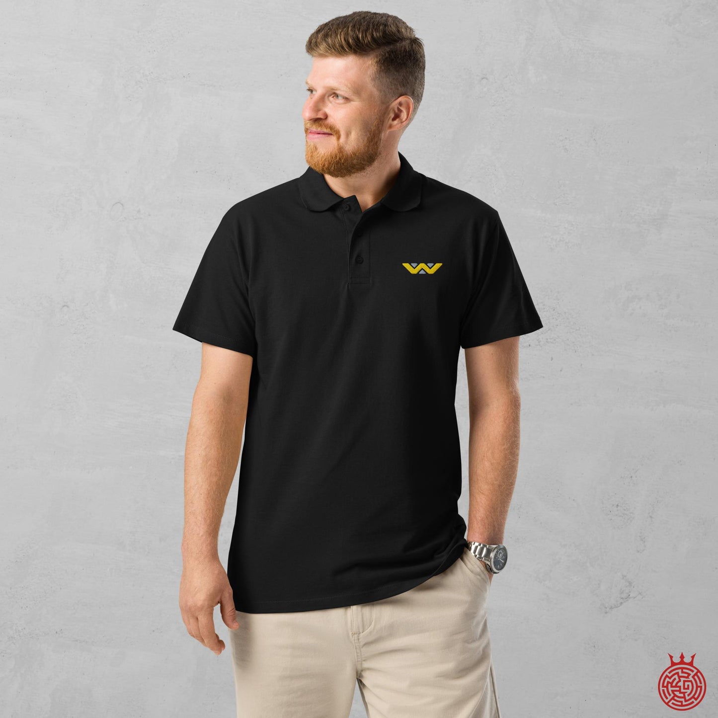 Weyland-Yutani - Premium pique polo shirt
