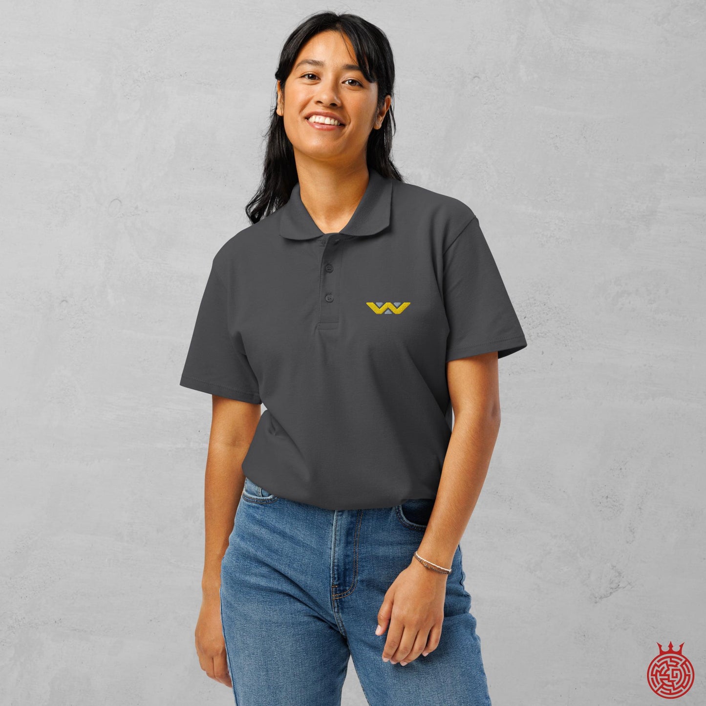 Weyland-Yutani - Premium pique polo shirt
