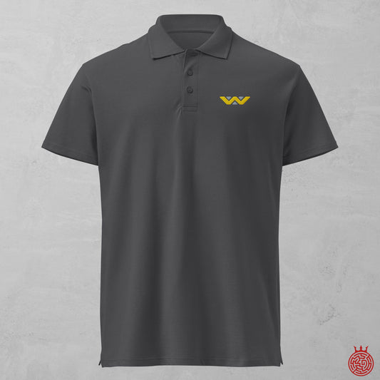 Weyland-Yutani - Premium pique polo shirt (grey)